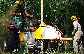 WS 20 PTO Wood sorozatú ágbaprító, lomb és ágaprító, Ágaprító, Ágaprítók, mobil aprító, ágapírtó, TS Industrie, Zofield, fa, komposztálás, komposztáló, parkrendezés, parkfentartás